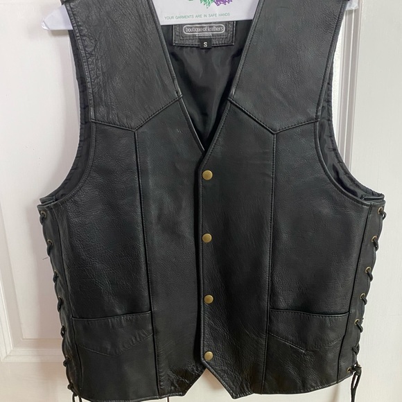 Other - Men’s Leather biker vest
